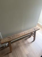 Oud brocant landelijk bankje, Ophalen