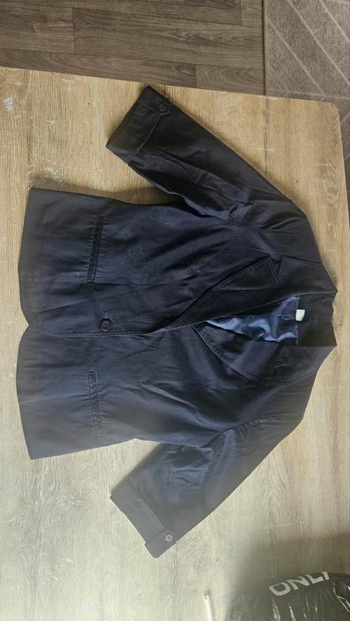 Donkerblauwe m&s mode MSmode blazer, maat 46, Kleding | Dames, Jasjes, Kostuums en Pakken, Zo goed als nieuw, Jasje, Maat 46/48 (XL) of groter