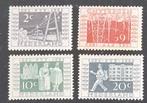 Nederland 1952 -nvph 588-591 Rijkstelegraaf en postzegeljubi, Na 1940, Ophalen of Verzenden