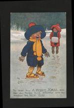 Ansichtkaart Schaatsen is moeilijk B10-3, Verzamelen, Ansichtkaarten | Themakaarten, Verzenden, Voor 1920, Gelopen, Sterren en Beroemdheden