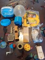 Hamster kooi: merk: ferplast, 2 verdiepingen, 654040, Dieren en Toebehoren, Knaagdieren en Konijnen | Hokken en Kooien, Kooi, Gebruikt