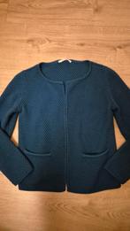 Sibin Linnebjerg Vestje Petrol Maat S, Kleding | Dames, Blauw, Ophalen of Verzenden, Maat 36 (S), Sibin Linnebjerg