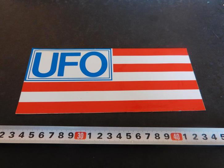 sticker UFO, Verzamelen, Stickers, Zo goed als nieuw, Ophalen