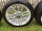 originel Audi RS 18' rims + wintertyres Goodyear, Auto-onderdelen, Banden en Velgen, Gebruikt, Personenwagen, Winterbanden