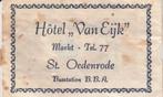 v Eijk Markt St. Oedenrode - busstation B.B.A. BBA - tel. 77, Verzamelen, Ophalen of Verzenden