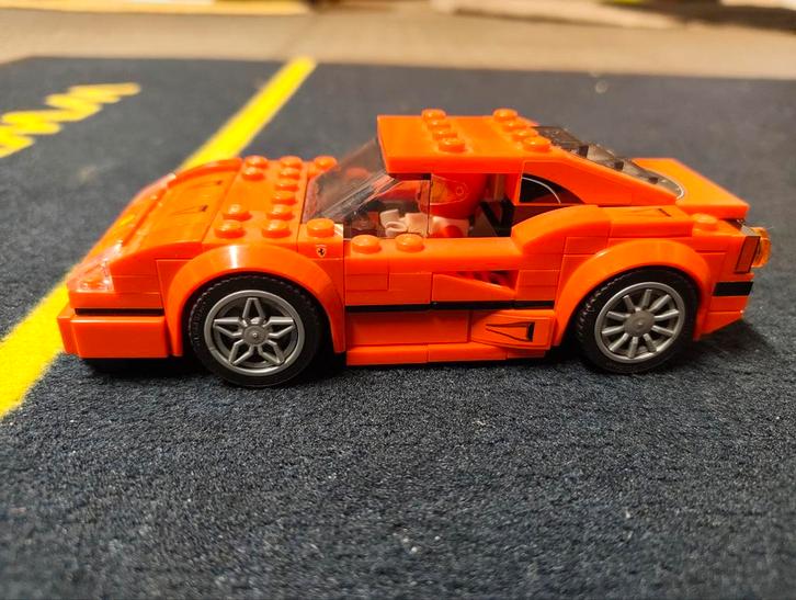 LEGO Speed Champions Ferrari F40 (76934), Kinderen en Baby's, Speelgoed | Duplo en Lego, Zo goed als nieuw, Lego, Ophalen of Verzenden