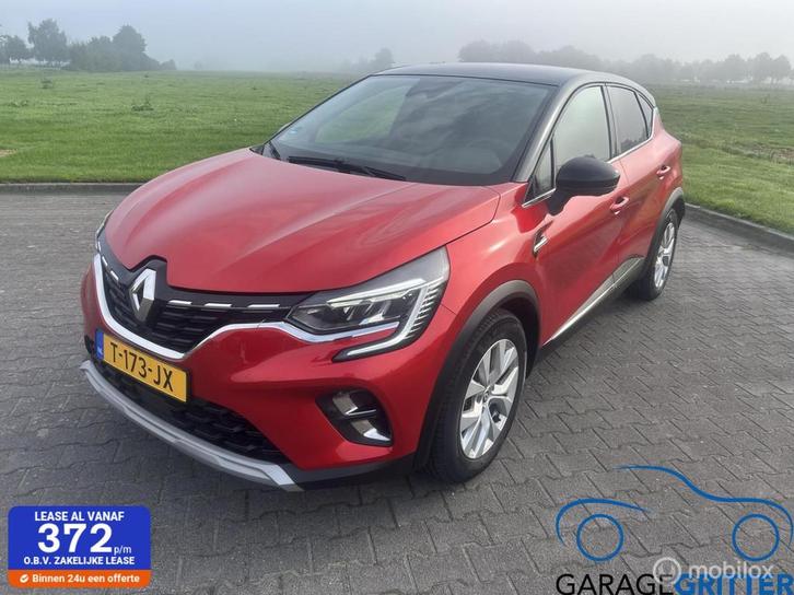 Renault Captur 1.6 E-Tech Plug-in Hybrid 160 Initiale Paris, Auto's, Renault, Bedrijf, Te koop, Captur, 360° camera, ABS, Achteruitrijcamera