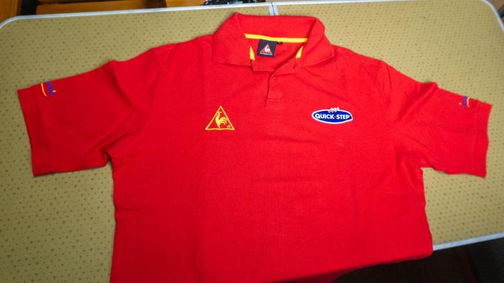 Polo wielerploeg Quick-Step Innergetic Le Coq Sportif 05-11, Kleding | Heren, Polo's, Nieuw, Maat 52/54 (L), Blauw, Ophalen of Verzenden