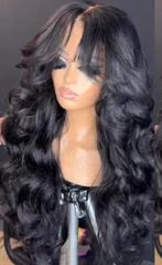Wig human hair / Pruik curtain bangs, Sieraden, Tassen en Uiterlijk, Uiterlijk | Haarverzorging, Ophalen of Verzenden, Nieuw, Pruik of Haarverlenging