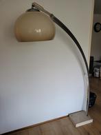 vintage booglamp met marmeren voet “in de stijl van Arco, Huis en Inrichting, Lampen | Vloerlampen, Ophalen, Gebruikt