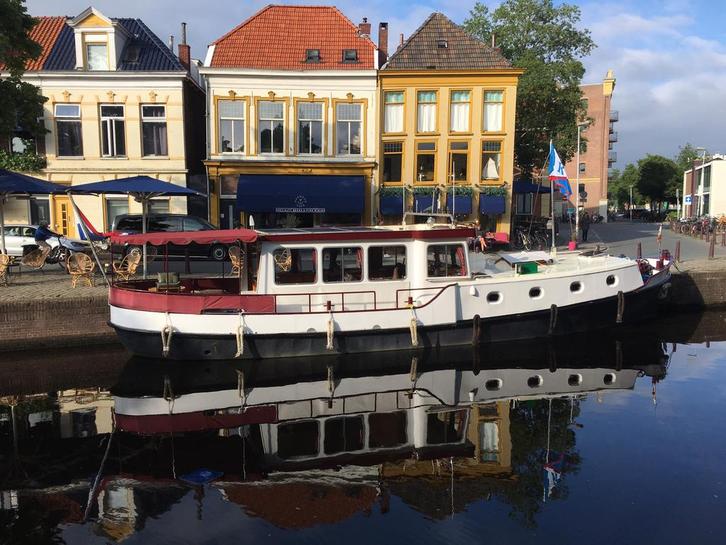 Ex-sleepboot bouwjaar 1958, Watersport en Boten, Motorboten en Motorjachten, Gebruikt, Staal, 12 meter of meer, Diesel, Binnenboordmotor