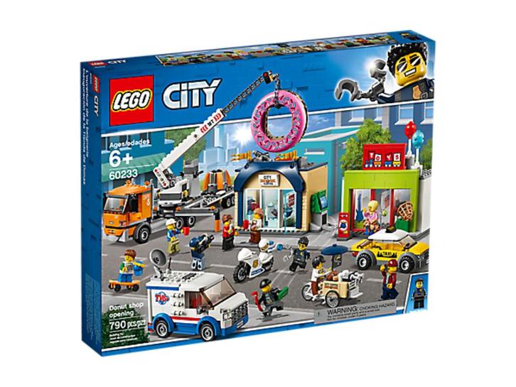 LEGO 60233 City Opening donutwinkel, Kinderen en Baby's, Speelgoed | Duplo en Lego, Nieuw, Lego, Complete set, Ophalen of Verzenden