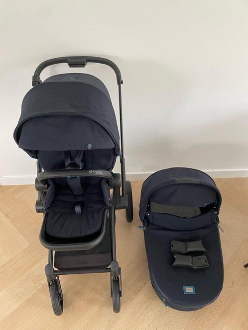Cybex Priam 4, Kinderen en Baby's, Kinderwagens en Combinaties, Zo goed als nieuw, Kinderwagen, Overige merken, Met reiswieg, Verstelbare duwstang