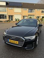 Audi A6 45 Tfsi 245pk S Tronic 2019 Zwart, Auto's, Audi, 4 cilinders, Zwart, Dealer onderhouden, A6
