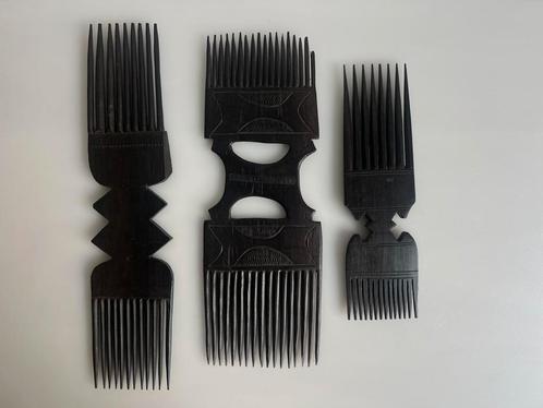 Afro Kammen – Handgemaakt, Mogelijk Ebbenhout (vanaf €13,50), Antiek en Kunst, Kunst | Beelden en Houtsnijwerken, Ophalen of Verzenden