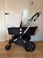 Crème Bugaboo Cameleon 3 Kinderwagen Zo Goed Als nieuw, Kinderen en Baby's, Kinderwagens en Combinaties, Ophalen, Bugaboo, Verstelbare duwstang