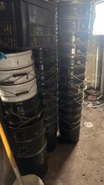 Emmers, metalen emmers, Huis en Inrichting, Emmers, Ophalen of Verzenden, Zo goed als nieuw, Kunststof