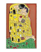 Gustav Klimt de kus kiss l Kunst Enamel pin broche, Nieuw, Verzenden