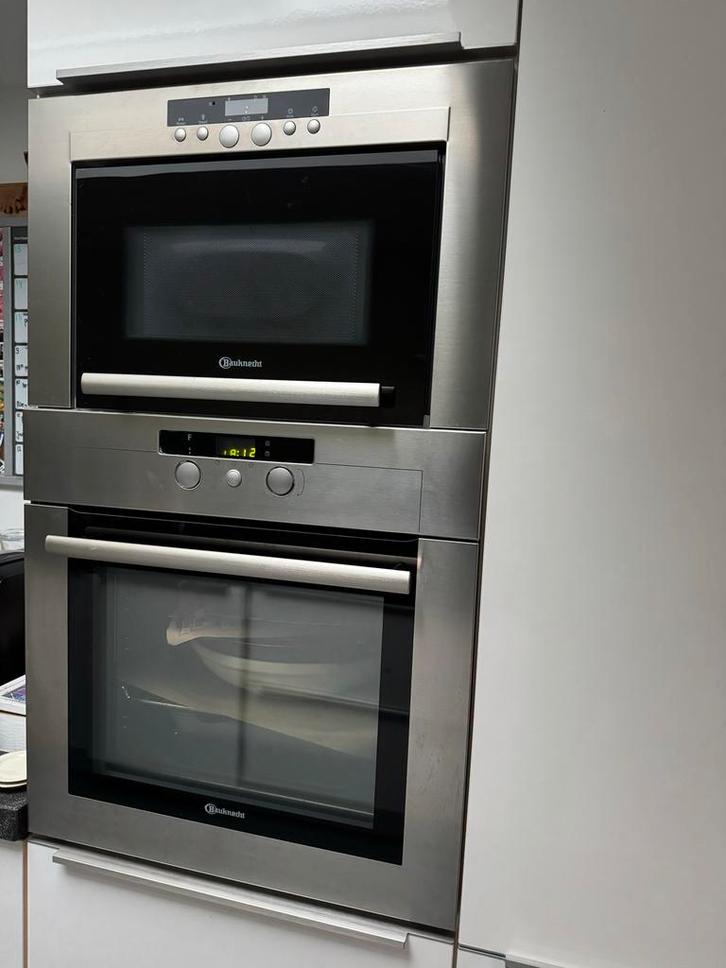 Bauknecht Inbouw Oven + Magnetron Combi, Witgoed en Apparatuur, Ovens, Gebruikt, Inbouw, Oven, 45 tot 60 cm, 45 tot 60 cm, Hete lucht