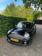 Mini 1.6 ONE 55KW 2013 Bruin, Auto's, Voorwielaandrijving, Euro 5, 74 pk, Zwart