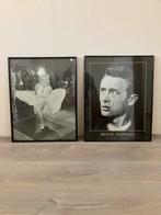 2 x foto s in lijst . Move legends, Ophalen of Verzenden, Zo goed als nieuw, Hout, Minder dan 50 cm