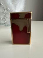 t. Dupont, lijn 1, model BR groot, rode China lak, Verzamelen, Rookartikelen, Aanstekers en Luciferdoosjes, Ophalen of Verzenden