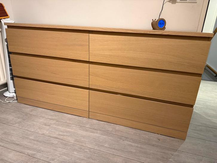 Nette Malm kast van Ikea, Huis en Inrichting, Kasten | Kledingkasten, Zo goed als nieuw, 100 tot 150 cm, 25 tot 50 cm, Met lade(s)