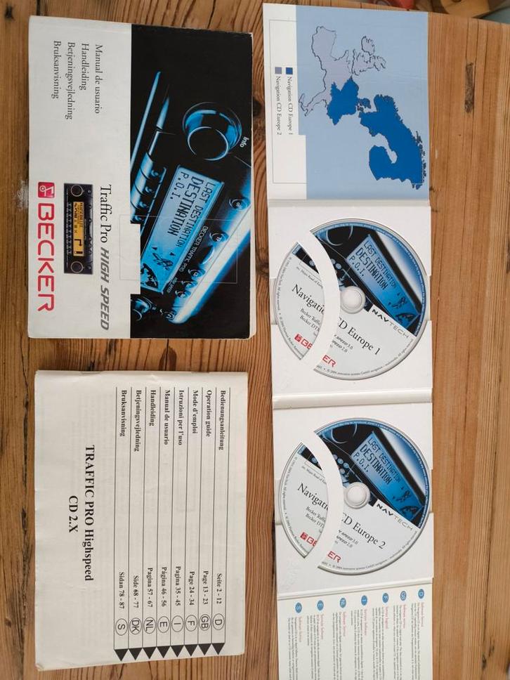 Becker Traffic PRO High Speed Navigatie Radio, Auto diversen, Autoradio's, Gebruikt, Ophalen of Verzenden