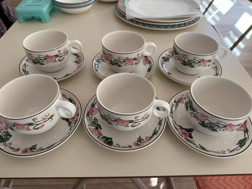 6 kop en schotels Villeroy & Boch Palermo nieuw, Huis en Inrichting, Keuken | Servies, Nieuw, Kop(pen) en/of Schotel(s), Overige stijlen