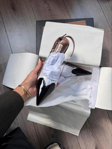 Alaia hakken zwart hart slingback le coeur maat 40 41 nieuw beschikbaar voor biedingen
