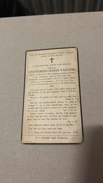 Bidprentje oorlog C.M. Van Dijk Beek Breda 1945, Ophalen of Verzenden