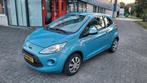 Ford Ka 1.2 51KW 2009 Blauw nette auto met apk tot 23-7-2026, Auto's, Voorwielaandrijving, Euro 5, Stof, 1242 cc