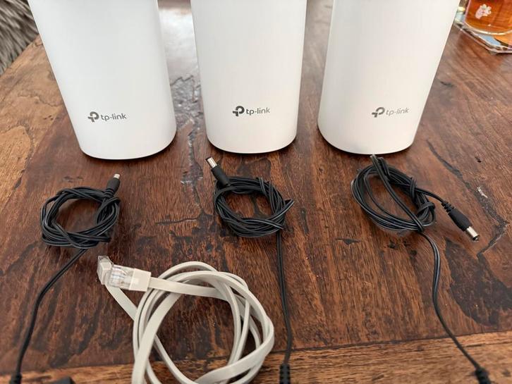 TP-Link Deco M4 Mesh WiFi Systeem (3-pack), Computers en Software, Powerlines, Zo goed als nieuw, Ophalen of Verzenden