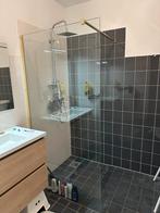 Douchewand messing goud 100 x 200 cm, Ophalen, Zo goed als nieuw