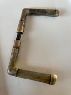 Vintage Deurklink, Hout & Metaal, art deco, jaren 30, Ophalen of Verzenden, Gebruikt, Klink of Kruk