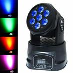 MOVINGHEAD MINI LED WASH RGBW DMX NIEUW IN DOOS, Ophalen of Verzenden, Nieuw, Licht, Kleur