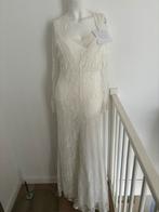 Witte kanten jurk 2 delig maat S, Ivory oak, Ophalen of Verzenden, Wit, Zo goed als nieuw