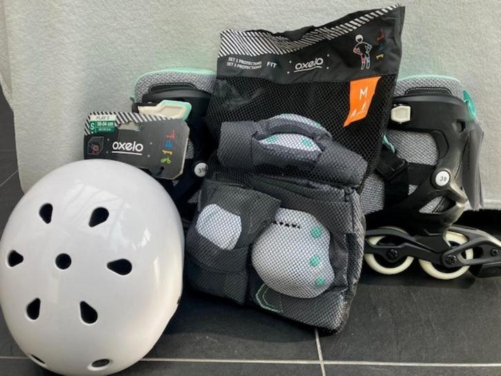 Skeeler set NIEUW, Sport en Fitness, Skeelers, Nieuw, Dames, Heren, Kinderen, Verstelbaar, Ophalen of Verzenden