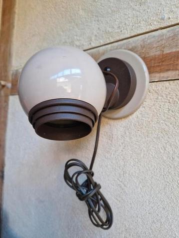 SPACE AGE VINTAGE EYE BOL WANDSPOT  beschikbaar voor biedingen