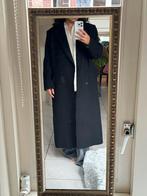 Weekday Alex Oversized Wool Blend Coat zwart maat S, Nieuw, Ophalen of Verzenden, Zwart