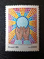 Brazilië 1985 Eucharisme, Postzegels en Munten, Postzegels | Amerika, Ophalen of Verzenden, Zuid-Amerika, Postfris