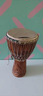 Djembé, kapot vel, Muziek en Instrumenten, Percussie, Ophalen, Gebruikt