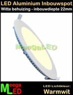 UITVERKOOP: LED inbouwspot panel 15W WW - laatste 3 stuks, LEDinbouwspot, Led, Metaal of Aluminium, Nieuw