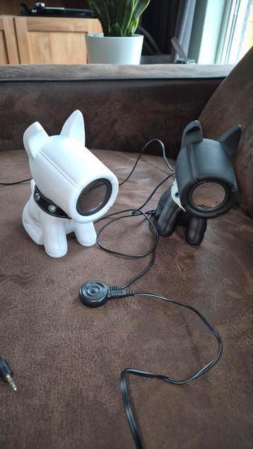 Retro mini boxjes in honden vorm beschikbaar voor biedingen