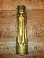 Originele WWI Trench Art Vaas – 75mm Franse huls – 1918, Ophalen of Verzenden, Landmacht, Overige gebieden, Hulzen of Bodemvondsten