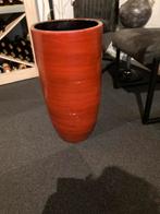 Gratis ophalen hoge rode bloempot, Tuin en Terras, Ophalen