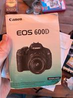Canon EOS 600D + 18-135mm Lens + Tas - ZGAN, Gebruikt, Spiegelreflex, Canon, Ophalen of Verzenden