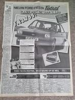 Advertentie Ford Fiesta Festival (krant 1982), Knipsel(s), Ophalen of Verzenden