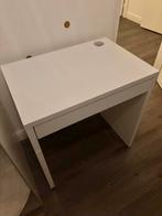 IKEA MICKE Bureau - 73x50 cm wit, Ophalen, Zo goed als nieuw, Bureau