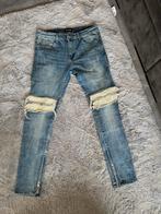 Jeans Maat 32 - een tweetje Amiri, Balmain, Dsquared Stijl, Blauw, Een tweetje, W32 (confectie 46) of kleiner, Ophalen of Verzenden